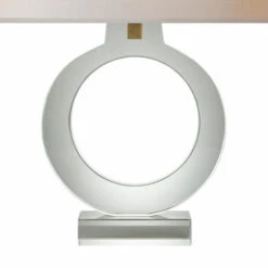 Ring Form Table Lamp, Crystal -Home Furni and Decor Sale 271988 ring large table lamp in crystal