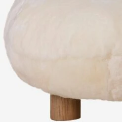 Sivan Snow Footstool -Home Furni and Decor Sale 273985 sivan footstool small baa baa snow w oak web
