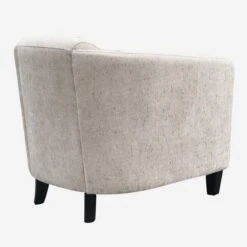 Turnball Taupe Armchair -Home Furni and Decor Sale 274027 turnball chair taupe angle 2