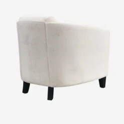 Turnball Ecru Chair -Home Furni and Decor Sale 274087 turnball chair ecru angle 2