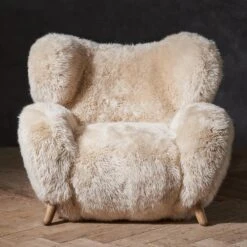 Manx Yeti Armchair -Home Furni and Decor Sale 323577 manx yeti beige front