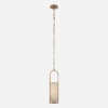 Melange Pendant Light -Home Furni and Decor Sale 328865 melange small elongated pendant in antique burnished brass with alabaster shade
