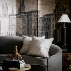 Medici Zinc Fabric 9 Medici Zinc Fabric -Home Furni and Decor Sale 341568 ampav2082bw 1