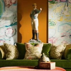 Otter Fennel Cushion -Home Furni and Decor Sale 346158 bloomsbury medici ivy otter leaf misummer stone vine barley close 1