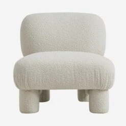 Bella Accent Chair -Home Furni and Decor Sale 354849 bella chair jacquard boucle cream 1