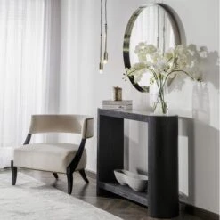 Hampstead Charcoal Console Table -Home Furni and Decor Sale 355888 hampstead vignette 06