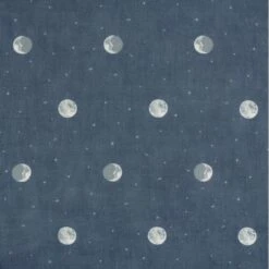 Over The Moon Denim Fabric -Home Furni and Decor Sale 70993 over the moon denim blue detail