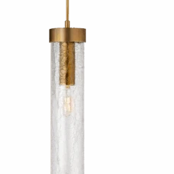 Liaison Pendant Light -Home Furni and Decor Sale 89008 liaison pendant light in antique burnished brass with crackle glass